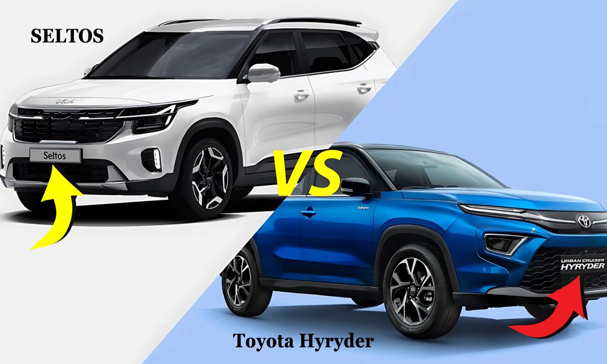 Kia Seltos Diesel vs Toyota Hyryder Hybrid